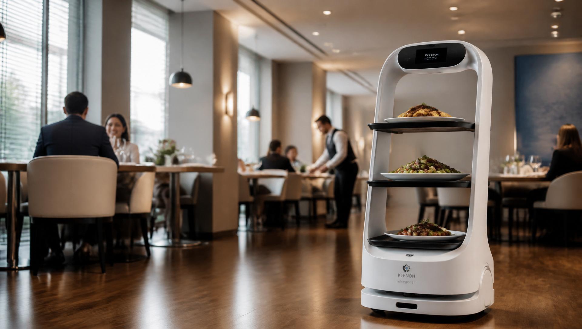 DINERBOT T9 — multi-tray delivery